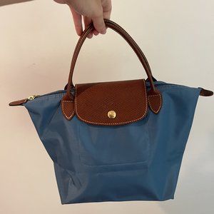 Blue Longchamp Women's Purse or Bag